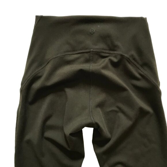 Lululemon InStill High Rise Tight Leggings Womens 4 Spruce Green 25" Inseam Run - Picture 8 of 11